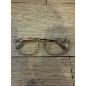 Erkers 1879 Eyeglasses Frames Busch Smoke Crystal Clear Gray Gold 53-18